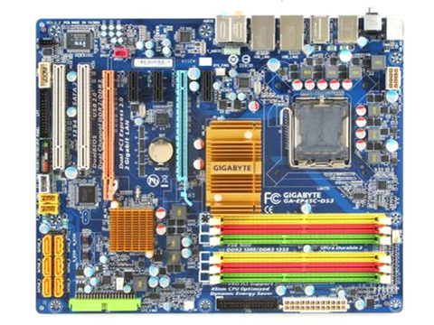 Gigabyte – carte mère GA-EP45C-DS3 originale LGA 775, composant pour pc de bureau, mémoire DDR2, DDR3, P45, usb EP45C-DS3, livraison gratuite ► Photo 1/1