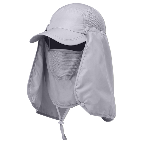 Lixada – casquette de Protection contre le soleil, chapeau de Sport en plein air, randonnée, Camping, visière, Protection UV, visage, cou ► Photo 1/6