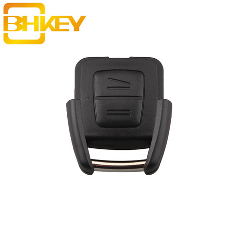 BHKEY coque de clé de voiture | 2 boutons, coque de clé de voiture à distance sans lame pour Vauxhall, Opel Astra Zafira Omega Vectra, voiture sans puce, bâche de voiture ► Photo 1/6