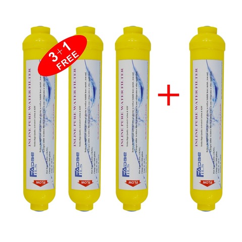 Cartouche filtrante de remplacement en ligne GAC/KDF-55, filetage femelle 1/4 