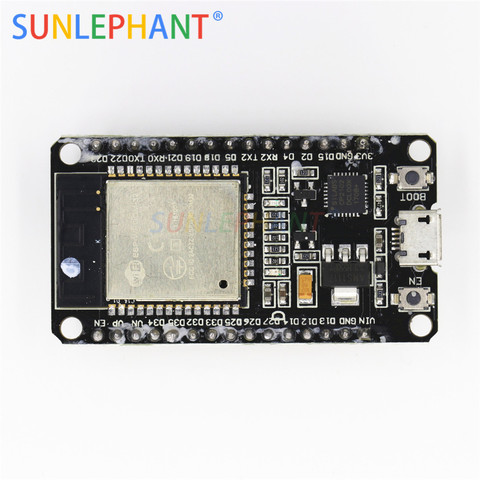 Carte de développement ESP32 Dual Core ESP-32 ESP-32S, WiFi + Bluetooth, Ultra-faible consommation d'énergie, similaire à ESP8266, 1 pièces ► Photo 1/6