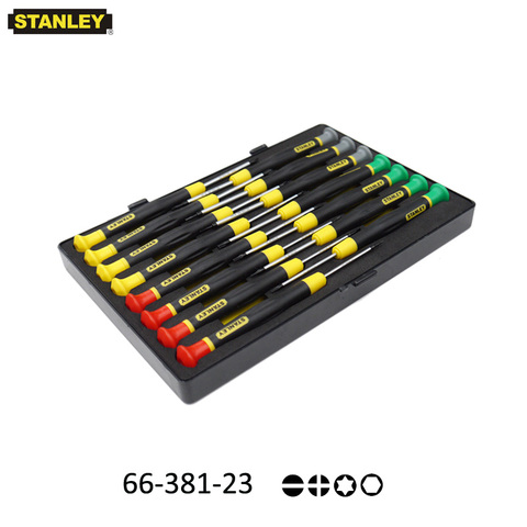 Stanley – kit de micro-tournevis électroniques, magnétiseur de précision, torx, hexagonaux, tri-wing, pentalobe p5, tournevis en forme de y, 15 pièces ► Photo 1/6