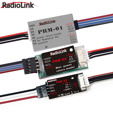 D'origine RadioLink OSD Télémétrique Module PRM-03 PRM-01 PRM-02 Mini Puissance Date Module de Retour pour AT9 AT9S AT10 AT10II Transmetteur ► Photo 1/6
