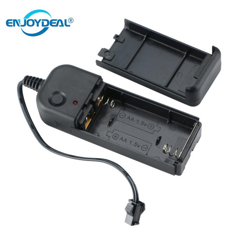 Enjoydeal – contrôleur de batterie de fil EL Portable, convertisseur de 1 à 5M, bande de chasse fluorescente, lumière, pilote de fil El, DC 3V ► Photo 1/6
