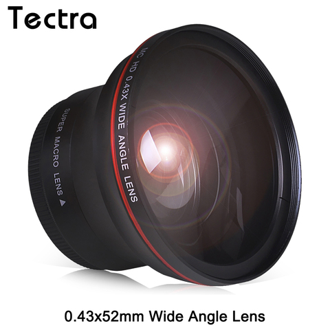 Objectif HD professionnel grand Angle 52MM 0,43x avec raie Macro pour Nikon D7100 D7000 D5500 D5300 D5200 D5100 D3300 D3200 D3100 ► Photo 1/6