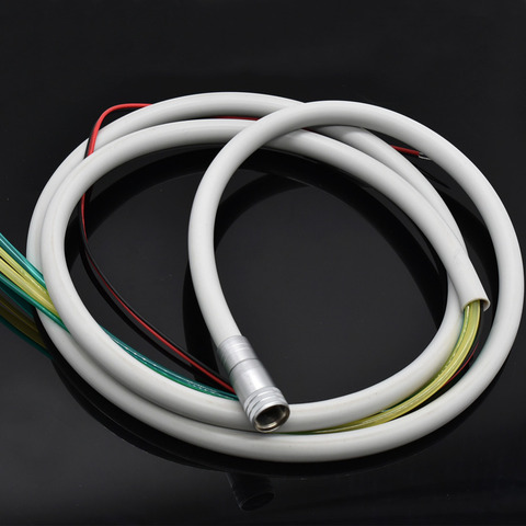 Midwest-câble de tuyauterie, 6 trous, tube en silicone, pièce à main avec connecteur, accessoire d'unité dentaire ► Photo 1/6