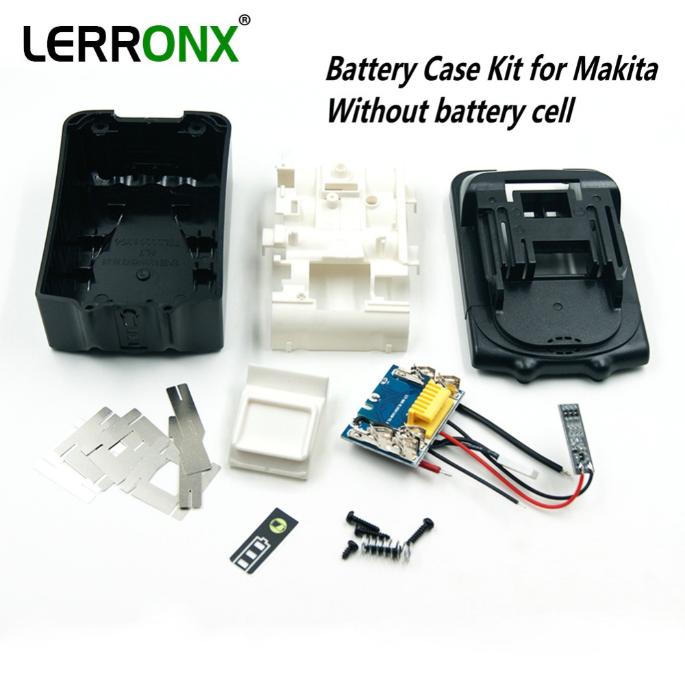 Makita – boîtier pour batterie Li-ion BL1830, 18V, 3ah, 6ah, Circuit  imprimé de Protection de charge