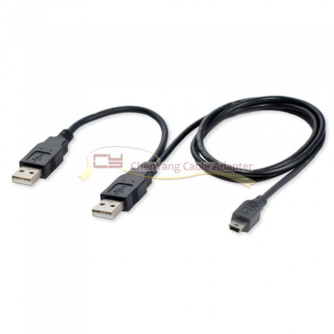 Câble USB 3.0 mâle vers Mini USB 3.0 mâle avec alimentation supplémentaire 2.0 pour disque dur Mobile ► Photo 1/2