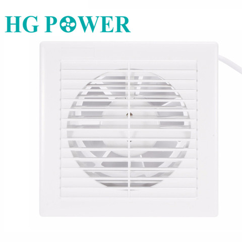 Extracteur d'échappement ventilant silence 14W 6 pouces | Pour salle de bains, toilettes, cuisine, fenêtre murale, prévention des insectes 220V 110V ► Photo 1/6