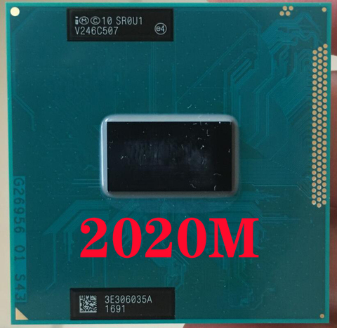 Processeur d'ordinateur portable Intel Core 2 Duo T7400 CPU SL9SE B2 PGA 478 cpu 100% fonctionnant correctement ► Photo 1/3