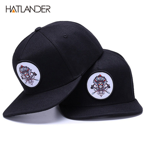 HATLANDER-casquette de baseball en os d'origine, style hip hop, style soleil, gorras, qualité supérieure ► Photo 1/6