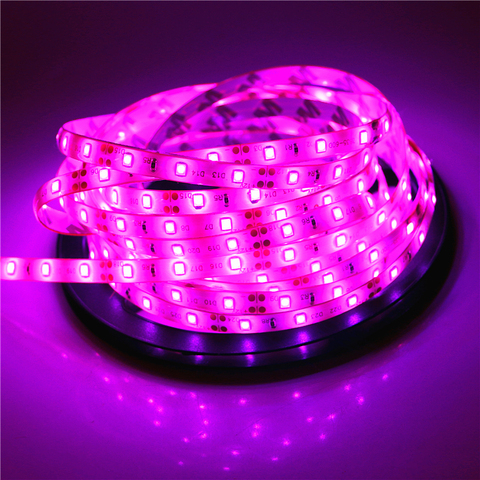 2835 SMD led bande lumière DC12V 5 M 300 Led flexible ruban bande éclairage Blanc Chaud blanc Rouge Vert Bleu Jaune Rose RGB ► Photo 1/6