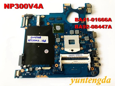 Carte mère pour Samsung NP300V4A BA41-01666A BA92-08447A testée, connecteur d'origine, livraison gratuite ► Photo 1/4