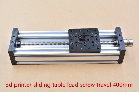 Imprimante 3d axe Z bricolage c-beam CNC table coulissante vis sans fin voyage 400mm T8 8mm actionneur linéaire kit ensemble ► Photo 1/1