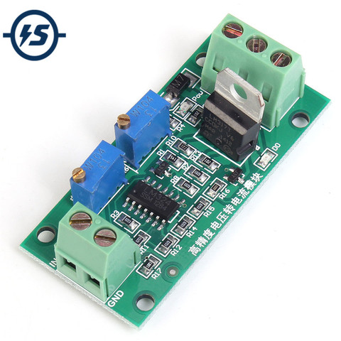 Conversion de Signal de Module de tension à courant avec indicateur Source de courant Constant SCM PLC Potentiomete 0-10V à 4-20mA ► Photo 1/6