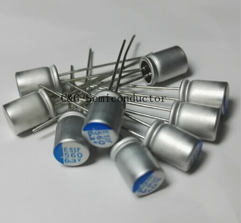 10 pcs 6.3 V 560 UF 6SEPC560MW Solide Condensateur condensateur de la carte mère ► Photo 1/2