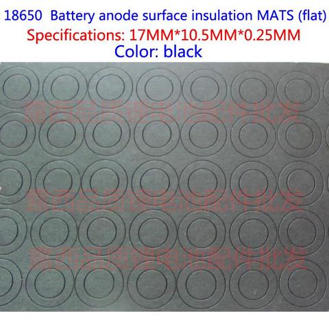 18650 lithium batterie joint d'isolation papier Pakistan film isolant rapide 18650 surface plate tampon isolant noir autocollant ► Photo 1/2