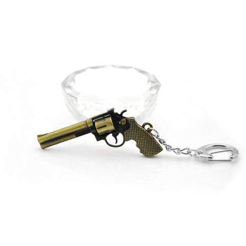 Porte-clé avec armes à feu Revolver, originale, nouvelle mode, pour hommes, bibelot CS GO Awp, fusil de Sniper, porte-clés, bijoux cadeau ► Photo 1/6