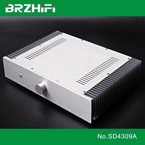 BRZHIFI SD4309A double radiateur boîtier en aluminium pour amplificateur de puissance ► Photo 1/3