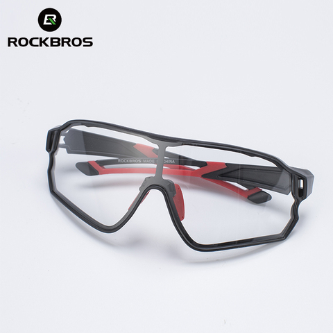 ROCKBROS – lunettes photochromiques polarisées pour hommes et femmes, UV400, sport, conduite, course, Anti-éblouissement ► Photo 1/6