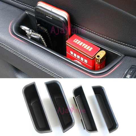 Boîte de rangement de porte, accessoires pour Mercedes Benz GL GLE classe X166 W166 support de conteneur organisateur de voiture ► Photo 1/6