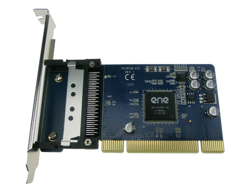 Adaptateur PCI vers PCMCIA 16 bits (PCMCIA 2.1 / JEIDA 4.2) et 32 bits, carte carte carte PCMCIA PC vers PCI, prise en charge de profil bas ► Photo 1/1
