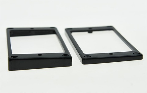 KAISH 2x noir Humbucker pick Ring Base plate cadre inférieur convient pour guitare LP ► Photo 1/6