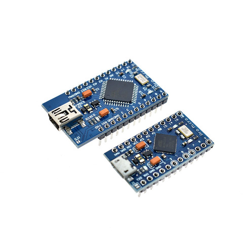 Micro Pro MINI 5V 16MHz, remplacement ATmega328 pour arduino Pro Mini avec 2 rangées de broches pour Interface USB Leonardo ► Photo 1/6