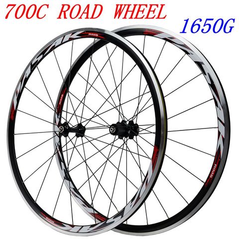 PASAK – jeu de roues de bicyclette de route 700C, roulement scellé, roues ultra légères, 11 vitesses, support 1650g ► Photo 1/6