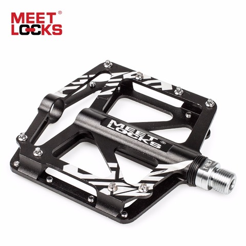 MEETLOCKS – pédales de vélo de route en aluminium, avec trois roulements scellés CNC, pour BMX, vtt ► Photo 1/5