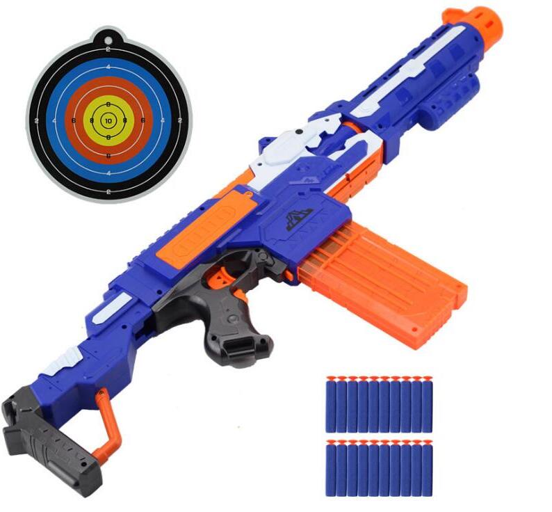Costumes pour Nerf Accessoires de pistolet Équipement tactique Navette de  balle Bullet Clip Compatible pour Nerf Gun Enfant Jouet de plein air