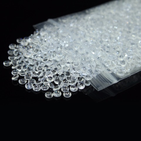 Confettis en diamant, décoration de Table en acrylique transparent, 1000 pièces de 4.2mm de diamètre, mariage ► Photo 1/6