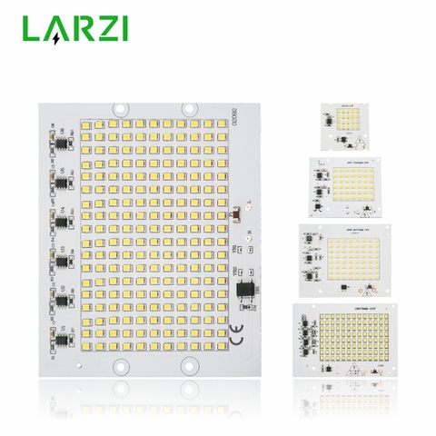 LARZI – lampe à puce LED 10W 20W 30W 50W 100W SMD2835, perles de lumière AC 220V-240V, projecteur d'éclairage extérieur ► Photo 1/6