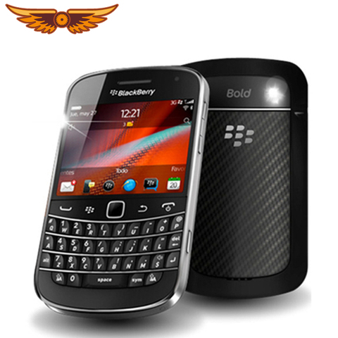 Blackberry – smartphone 9900 débloqué, téléphone portable, 3G, 8 go de ROM, 5mp, Bluetooth, WIFI, QWERTY, livraison gratuite ► Photo 1/6