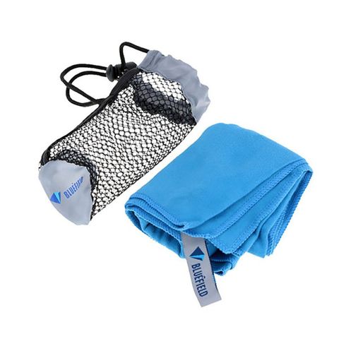 Serviette à séchage rapide compacte ultra-légère antibactérienne en microfibre avec sac Camping randonnée Kits de voyage ► Photo 1/6