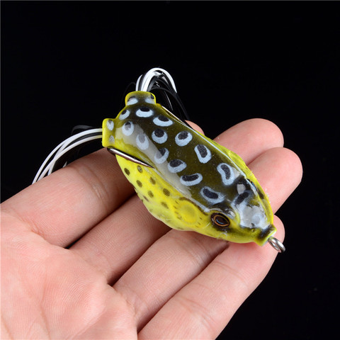 Leurre méné 6 couleurs pour la pêche, appât artificiel mixte pour attraper des poissons, matériel pour pêcher des ménés, des grenouilles, 5.5cm, 14g ► Photo 1/6