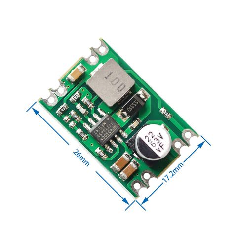 Module d'alimentation électrique abaisseur cc, panneau régulé Buck, entrée 2A, sortie 8-55V, 3.3V/5V/9V/12V, A04, PCB électronique bricolage soi-même ► Photo 1/3