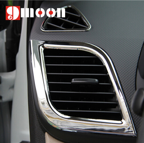 Voiture climatisation sortie boîte à gants handshandle ABS chrome accessoires pour Hyundai Solaris accent berline hayon 2011-2015 ► Photo 1/1