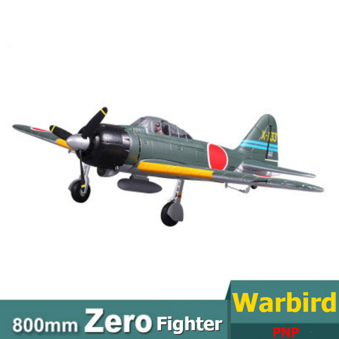 FMS-Mini Avion Warbird en mousse, 800MM, zéro A6M3, combat V2 RC, PNP, petit Avion, Warbird, MM ► Photo 1/1
