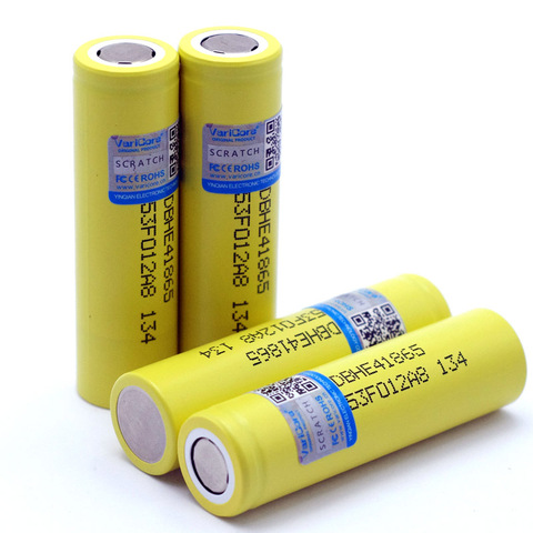 100% nouveau Original HE4 18650 Rechargeable li-lon batterie 3.6V 2500mAh batterie peut garder pour cigarette électronique 20A décharge ► Photo 1/5