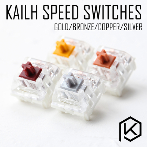 Kailh-interrupteur de vitesse RGB, rétroéclairé, pour clavier de jeu mécanique, couleur rvb, or, argent, Bronze, rose ► Photo 1/6