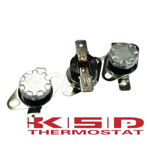 Lot de 5 pièces KSD301 40-130 degrés 10A250V N.C. Normalement fermé N.O. Thermostat interrupteur de température normalyopen 45/50/90/95/85/180/ ► Photo 1/2