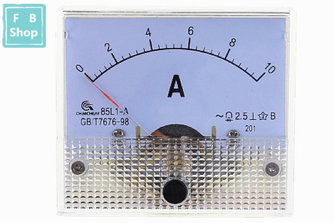 Panneau ampèremètre analogique AC, 85L1 1A 2A 3A 5A 10A 15A 20A 30A 50A 75A, 1 pièce ► Photo 1/4