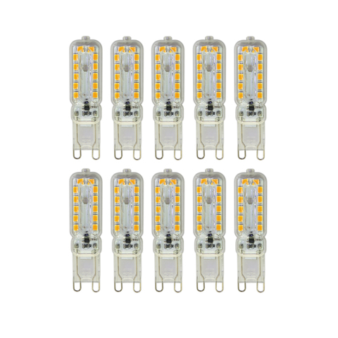 G9 lampe à LED chaud/froid blanc AC220V-240V 22 LED s SMD2835 lustre ampoule lumière 360 degrés éclairage 10 pcs/lot ► Photo 1/6