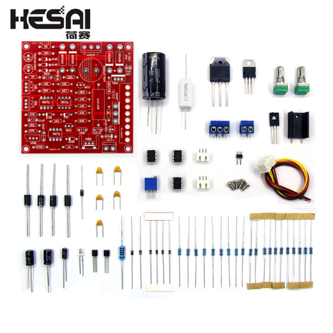 Alimentation régulée 0-30V 2mA-3A DC, Kit de bricolage, Protection de limitation de courant de court-Circuit réglable en continu ► Photo 1/6