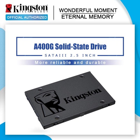 Kingston-disque dur interne SSD, SATA 3, 120 pouces, A400, avec capacité de 240 go, 480 go, 2.5 go, 240 go, Notebook, PC ► Photo 1/6