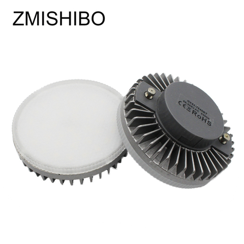 ZMISHIBO-ampoules GX53 LED, 110-220V, 8W, 850lm, 3000/4000/6000K, lait blanc naturel, couverture de salon ► Photo 1/6