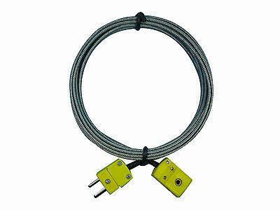 Rallonges de câbles de Type K, 2 pièces, avec Mini connecteurs mâles et femelles *** ► Photo 1/1