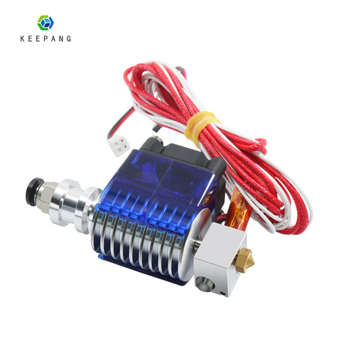 Kit d'extrudeuse E3D V5 V6 j-head Hotend, 12V, 40W, Bowden Hotend, buse de bloc de ventilateur de refroidissement pour Filament de 1.75mm 3.0mm ► Photo 1/6