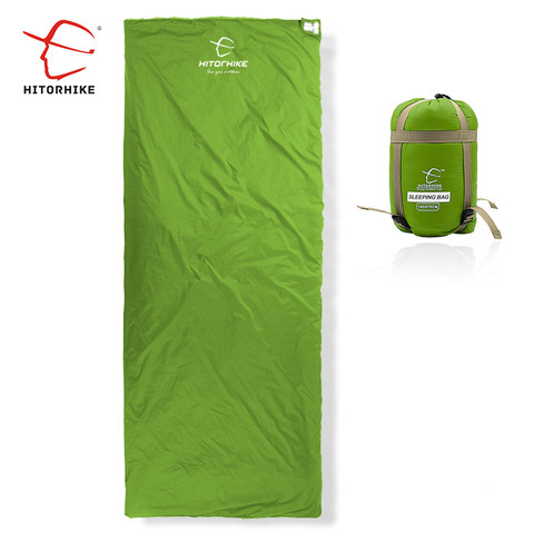 Hitorhike — Mini sac de couchage d'extérieur ultra-léger de 75x190 cm, combinaison d'escalade, de randonnée, pour le camping, 3 saisons ► Photo 1/6